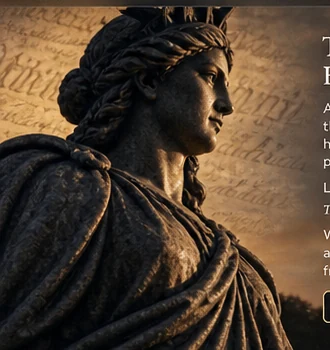 Classical Liberty statue concept artwork
